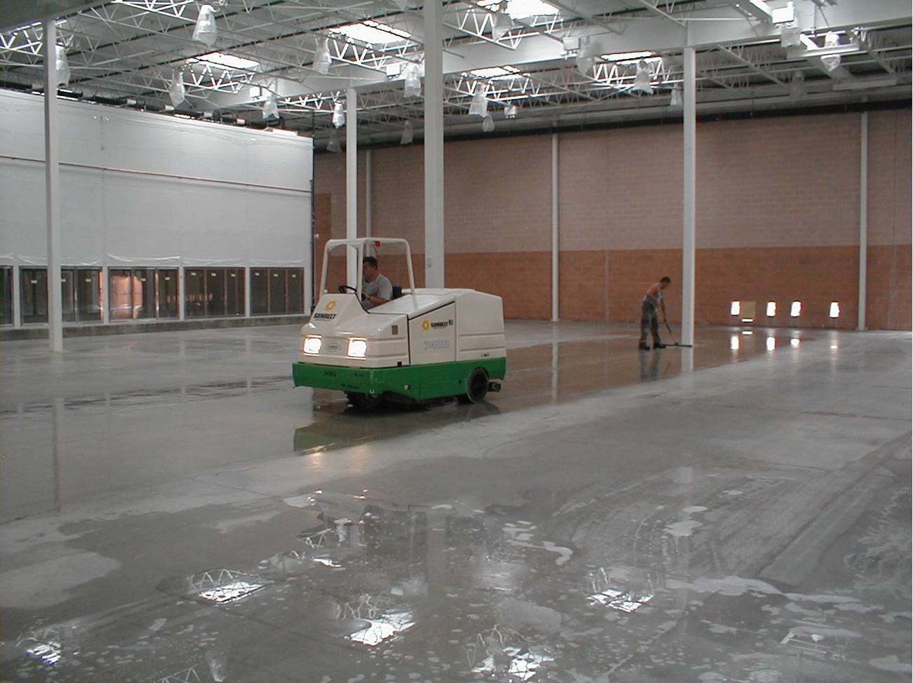 Application of penetrating sealer